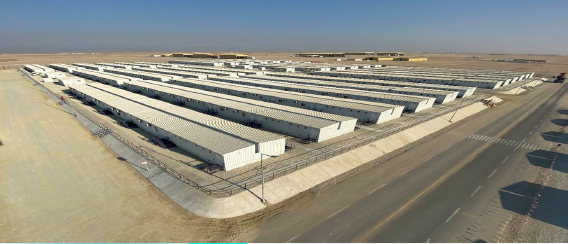 Modular facilities in company profile